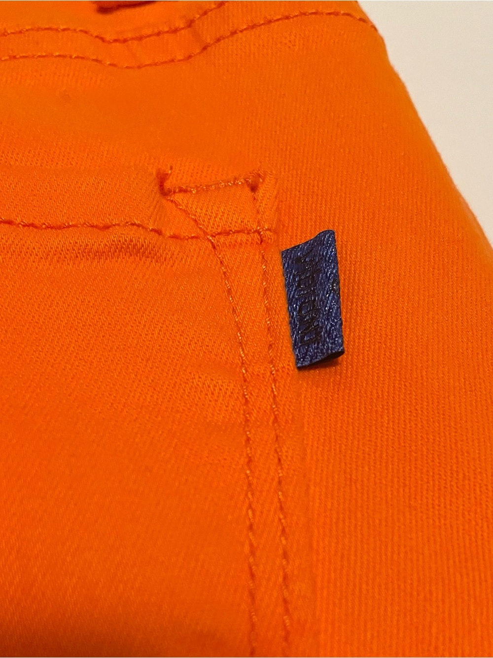 Vibrant MIU Bootcut Orange Soft Jeans with Tag - Picture 10 of 10
